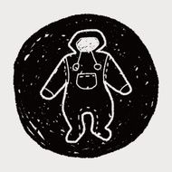 baby clothes doodle N29