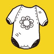 baby clothes doodle N30
