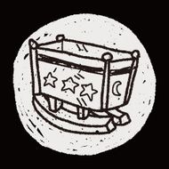 baby bed doodle N11