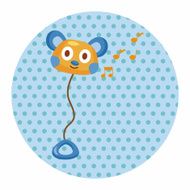 baby toy rattle theme elements N18