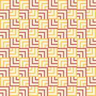 Retro seamless pattern Vector illustration