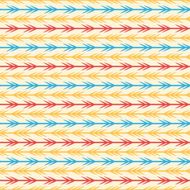 Retro seamless pattern Vector illustration N4