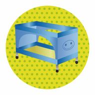 baby bed theme elements N9