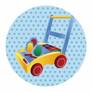 Baby walker theme elements N18