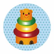 baby toy brick tower theme elements N7