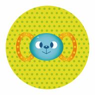 baby toy rattle theme elements N20