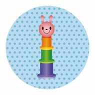 baby toy brick tower theme elements N8