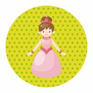 Royal theme princess elements vector eps N11