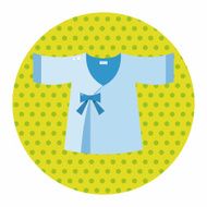 Baby clothes theme elements N44