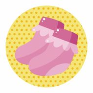 baby socks theme elements N6