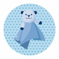 Baby towl theme elements N3