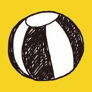 Doodle Beach Ball N11