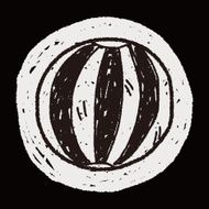 Doodle Beach Ball N12