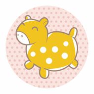 baby toy horse theme elements N3