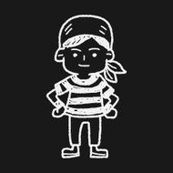 pirate Sailor doodle N7