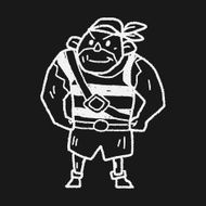 pirate Sailor doodle N8