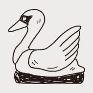 Swan Boat doodle N3