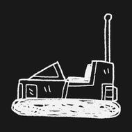 Bumper car doodle N10