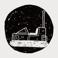Bumper car doodle N12