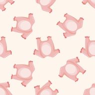 Baby clothes seamless pattern
