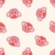 baby bowl seamless pattern