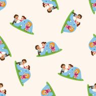 Family Seamless Pattern N2