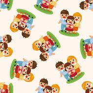 Family Seamless Pattern N3