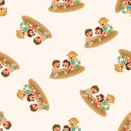 Family Seamless Pattern N5