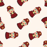 Royal theme princess seamless pattern N3