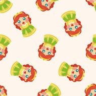 Royal theme princess seamless pattern N4