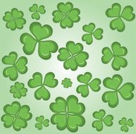 clover background vector