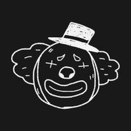 doodle clown N13