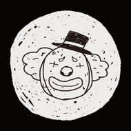 doodle clown N14
