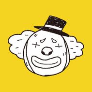 doodle clown N15