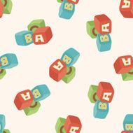 baby toy seamless pattern N2