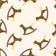 baby doll seamless pattern