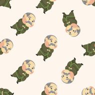 grandfather seamless pattern