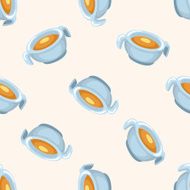 baby bowl seamless pattern N2