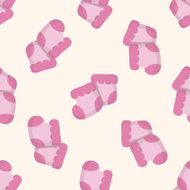 Baby supplies slippers seamless pattern N2