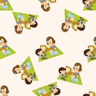 Family Seamless Pattern N12