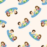 Family Seamless Pattern N13