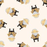 grandfather cartoon sticker icon