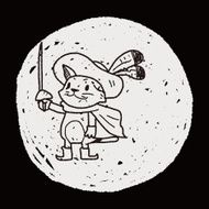 Puss In Boots doodle N4