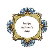 Frame with text for Mother&#039;s day