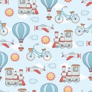 Seamless transportation pattern