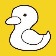 Doodle Yellow Duck N4