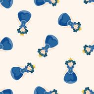 Royal theme princess cartoon seamless pattern background N11