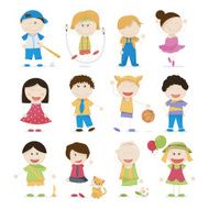 Cute Cartoon Kids N2