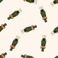 Toy Soldiers cartoon seamless pattern background N2
