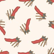 playground slide cartoon seamless pattern background N6